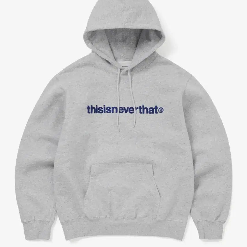 [BUNJANG] thisisneverthat T-Logo Hoodie Heather Grey M / (새상품)디스이즈네버댓 후드티 그레이 m사이즈 T-Logo Hoodie Heather Grey