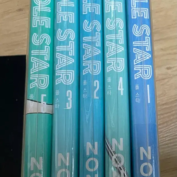 [BUNJANG] POLE STAR Complete First Edition Set Volumes 1-5 (Sealed) / 만화책. 폴 스타(POLE STAR) 1-5권 올초판 미개봉 팜