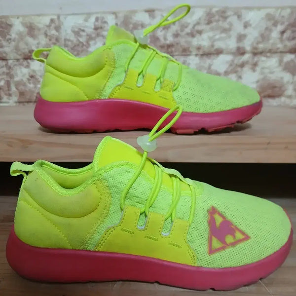 [BUNJANG] Le Coq Sportif Neon Running Shoes / (175) 르꼬끄 형광 운동화 210