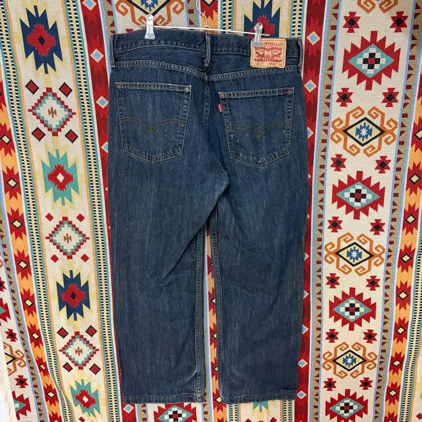 [BUNJANG] Levi's 514 Regular Fit Straight Leg Jeans W36 L34 / 리바이스 514 레귤러 루즈핏 데님 청바지 W36 L34