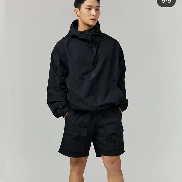 [BUNJANG] Xexymix Black Cargo Shorts L / 미사용 젝시믹스 블랙 카고 반바지 L
