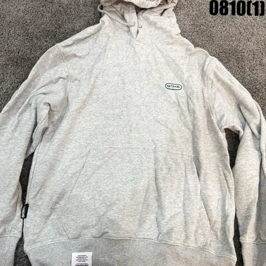 [BUNJANG] Outdoor Hoodie Gray / 아웃도어 후드티 그레이