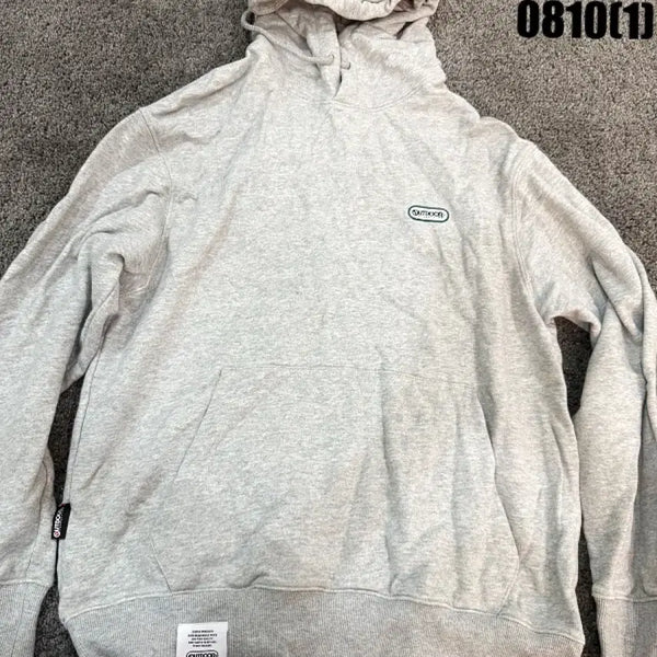 [BUNJANG] Outdoor Hoodie Gray / 아웃도어 후드티 그레이