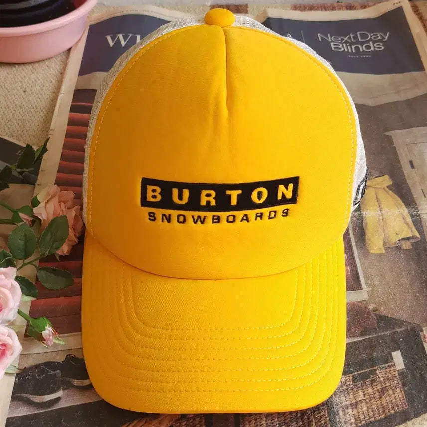 [BUNJANG] 90s Burton Vintage Mesh Trucker Cap / 90s BURTON 모자 빈티지 메쉬 트러커 캡 빈티지모자 미국빈티지