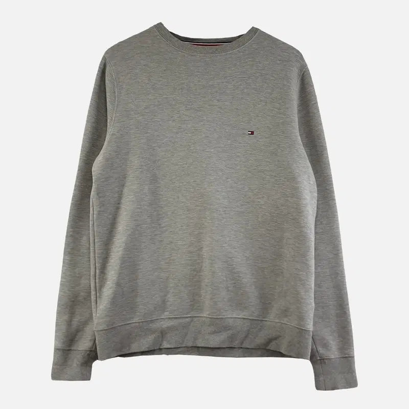 [BUNJANG] Tommy Hilfiger Light Grey Men's Sweatshirt S / 타미힐피거 라이트 그레이 남자 맨투맨 S N9912
