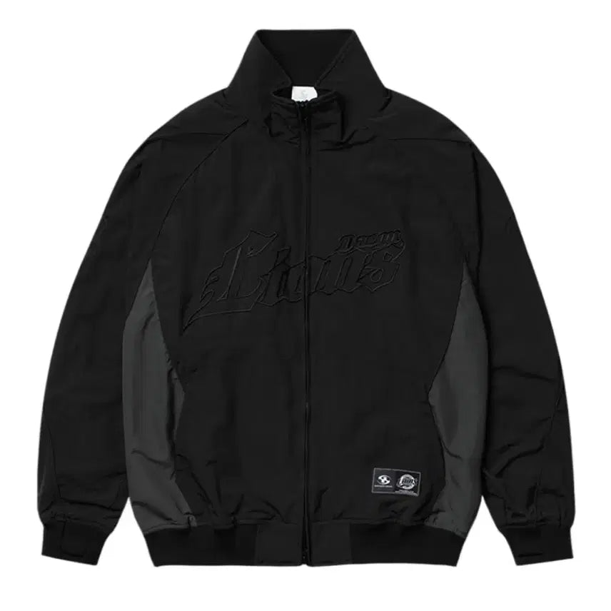 [BUNJANG] Sansan Gear x Samsung Lions Collaboration Jacket (Black, Large) / 산산기어 삼성라이온즈 자켓