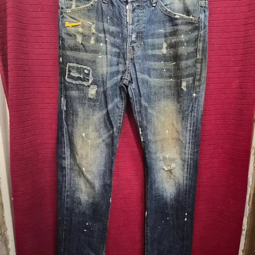 [BUNJANG] DSQUARED2 Washed Damage Distressed Pants / (32)DSQUARED2 워싱 데미지 디스트로이드 팬츠