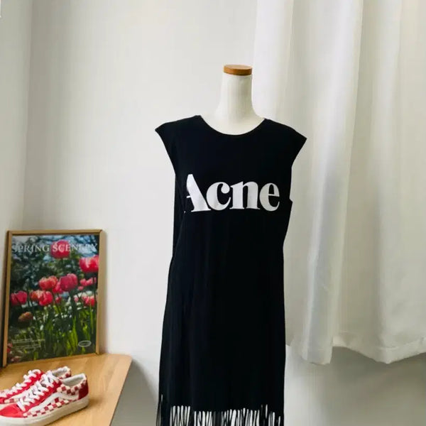 [BUNJANG] Fringe Detail Daily Dress - Size M / 프린지 디테일 데일리 원피스 M
