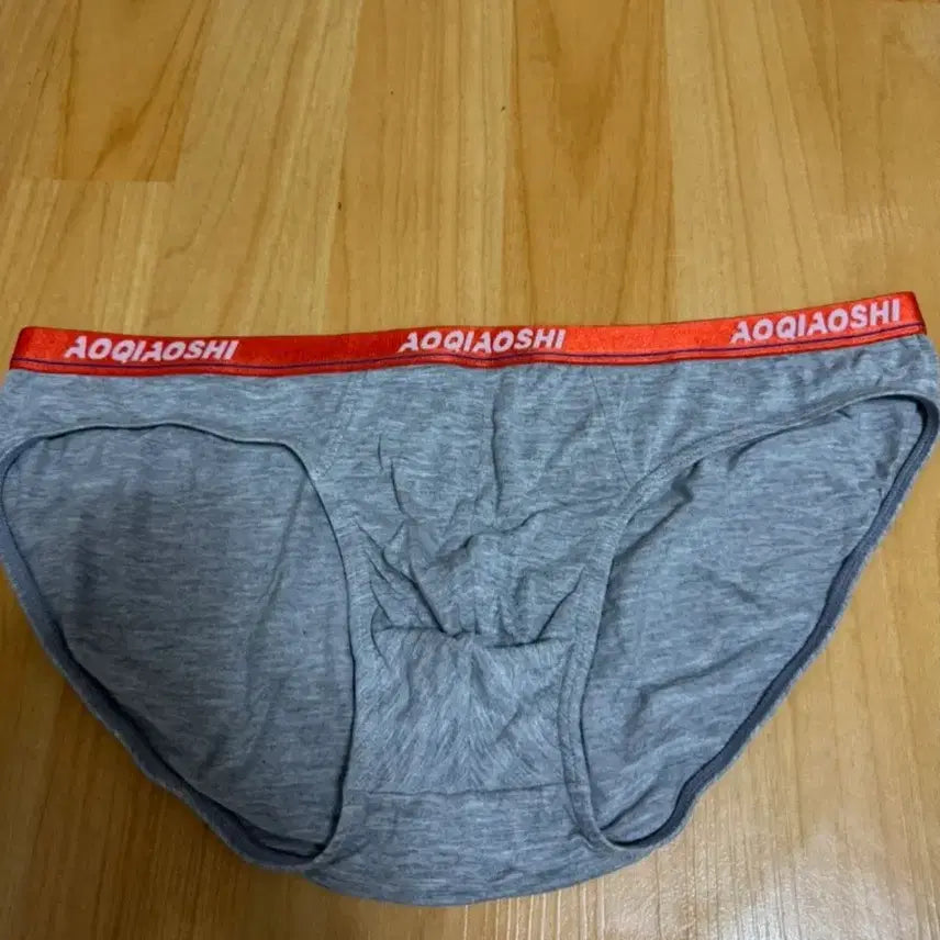 [BUNJANG] Men's Modal Briefs (Gray/Black/Blue) Size 105 / 남성 삼각팬티 (그레이/블랙/블루) 105 개당가격