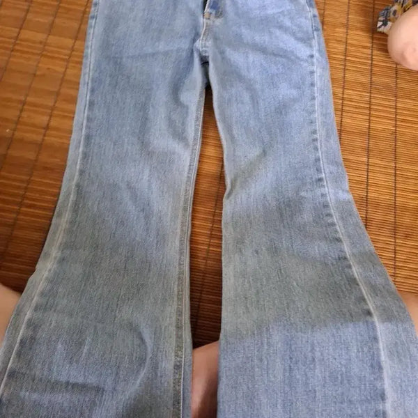 [BUNJANG] Light Wash Blue Denim Bootcut Jeans / 청바지 팝니다.