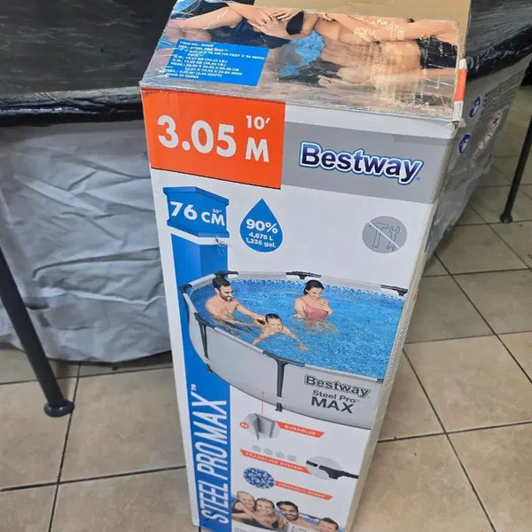 [BUNJANG] Bestway Steel Pro MAX 10ft Above Ground Swimming Pool / 물놀이 수영장