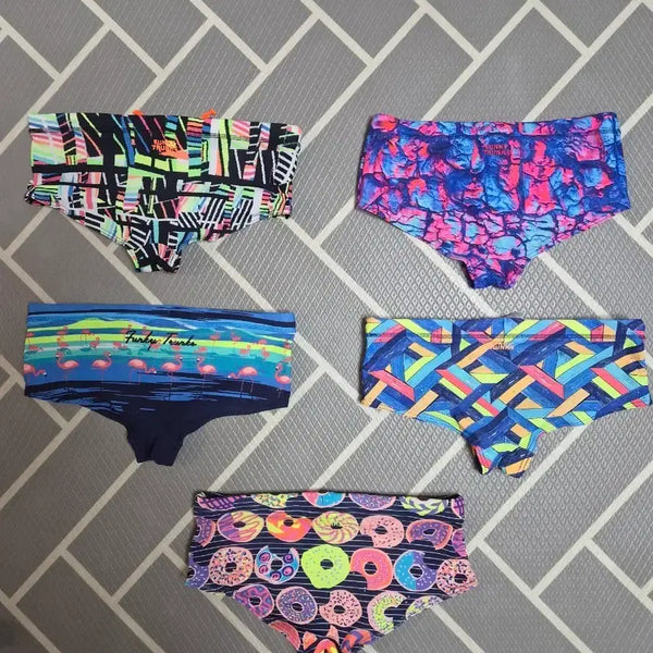 [BUNJANG] Funky Trunks Short Boxer Swimsuit Set (5 Pieces) / 펑키트렁크 숏사각 수영복 5종