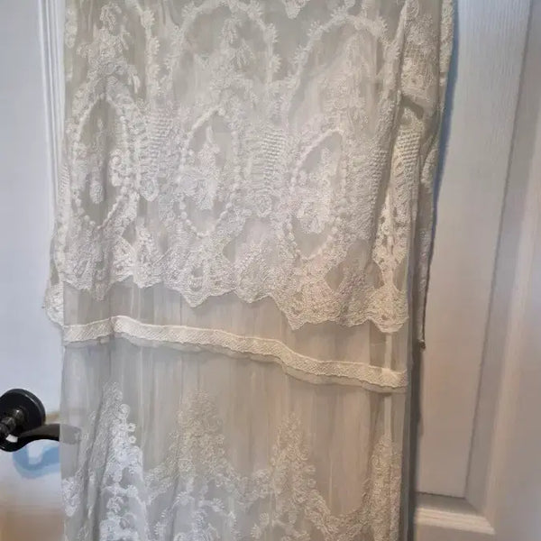[BUNJANG] ZARA Long Dress Lace Size 48 / 자라  (새)옷 반품48 길이 106