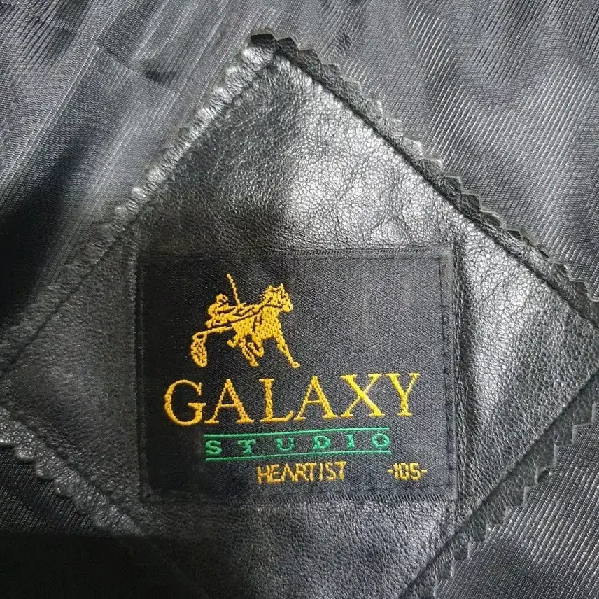 [BUNJANG] Jaeil Industries GALAXY Vintage Lambskin Goose Down Jacket with Real Mink Collar - Size 105 / [제일모직 갤럭시] 빈티지 양가죽 구스다운 자켓 (리얼 밍크 카라) - 105