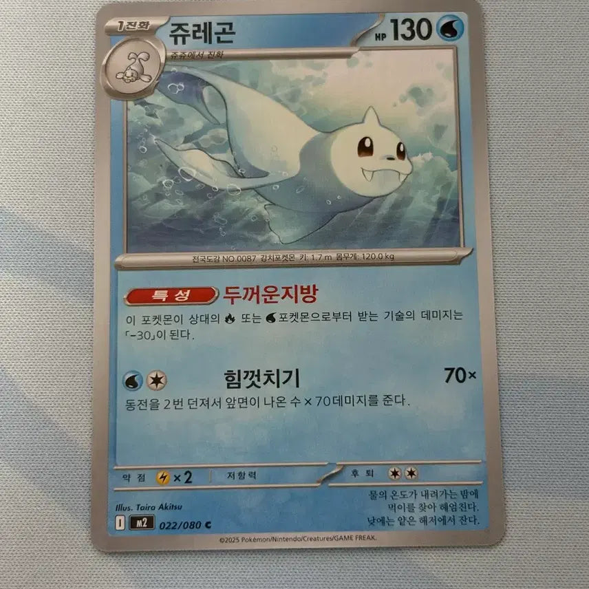 [BUNJANG] Pokemon Card Juradon C / 포켓몬카드 쥬레곤 c