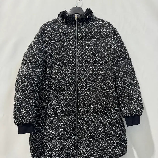 [BUNJANG] GIAMBATTISTA VALLI Tweed Padded Coat / GIAMBATTISTA VALLI 지암바티스타 발리 트위드 패딩 코트 A21