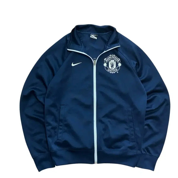 [BUNJANG] Nike Manchester United Navy Jersey Track Top / 나이키 맨체스터 유나이티드 네이비 져지 트랙탑