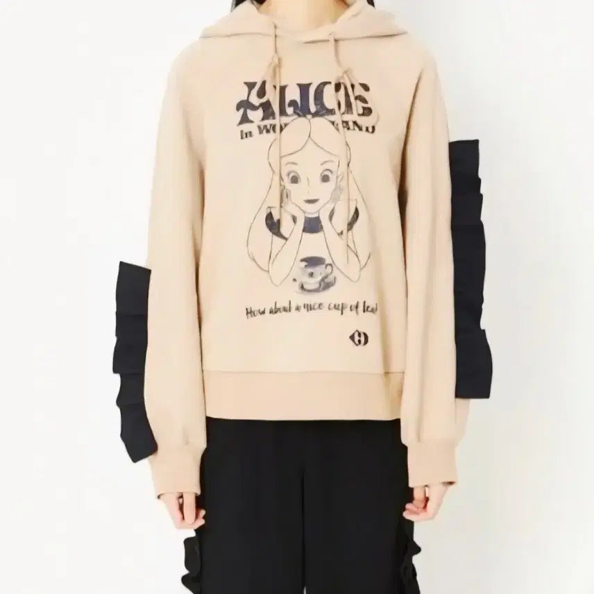 [BUNJANG] Lucky Chouette Alice Hoodie / 럭키슈에뜨 앨리스후드티/36