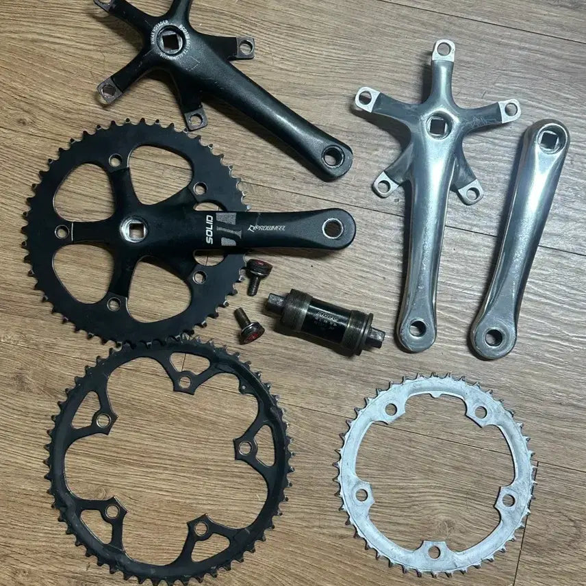 [BUNJANG] Wheelset Pro-Wheel Solid Crankset Bundle / 로드 픽시 크랭크 판매