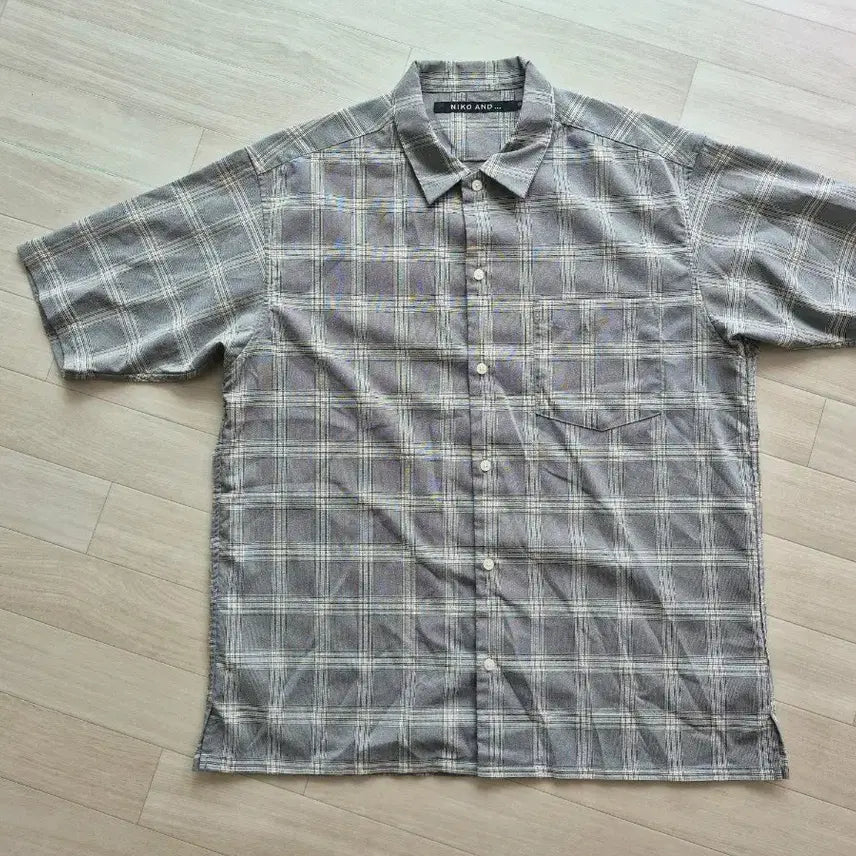 [BUNJANG] Niko and... Checkered Shirt Size 3 / Niko and 니코앤드 체크 셔츠 3사이즈