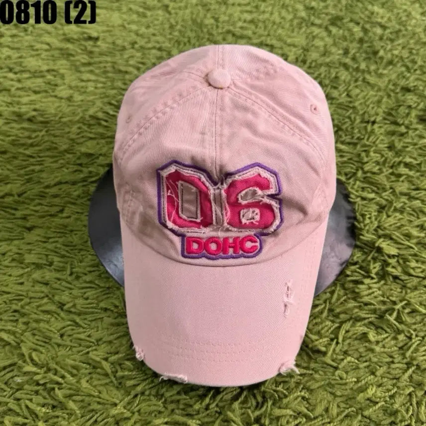 [BUNJANG] DOHC 06 Pink Baseball Cap / DOHC 06 핑크색 야구 모자