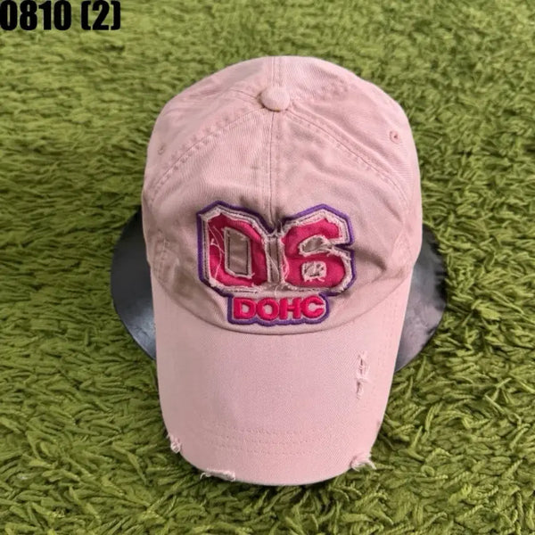 [BUNJANG] DOHC 06 Pink Baseball Cap / DOHC 06 핑크색 야구 모자