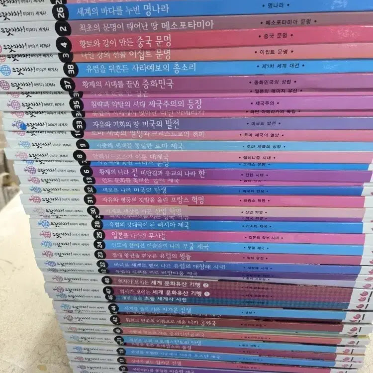 [BUNJANG] Euratchacha! Story World History Complete Set / 으랏차차! 이야기 세계사 전집