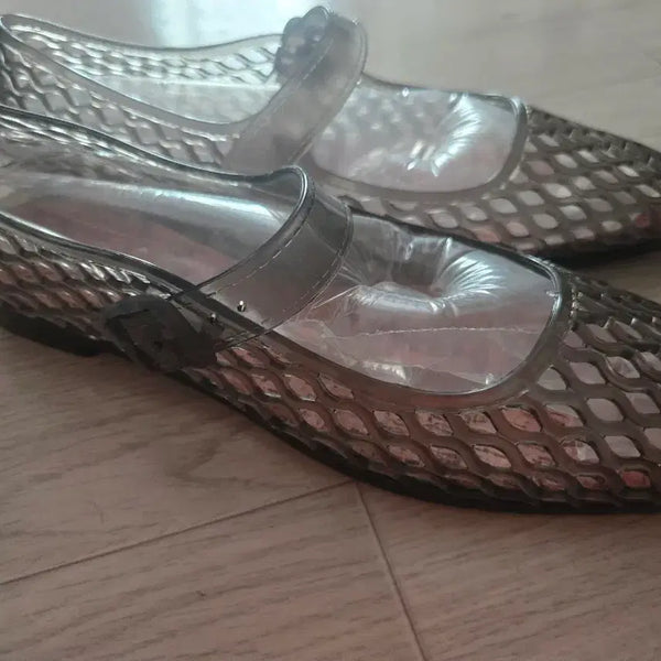 [BUNJANG] Black Jelly Shoes / 젤리슈즈