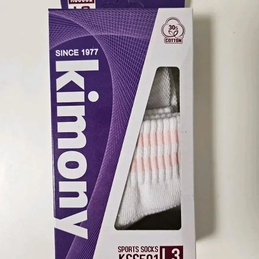 [BUNJANG] Kimony Sports Socks KSS501 L3 Sealed / 키모니 스포츠 양말 KSS501 L3 (미개봉 새상품)
