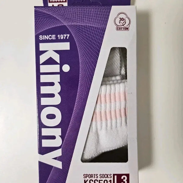 [BUNJANG] Kimony Sports Socks KSS501 L3 Sealed / 키모니 스포츠 양말 KSS501 L3 (미개봉 새상품)