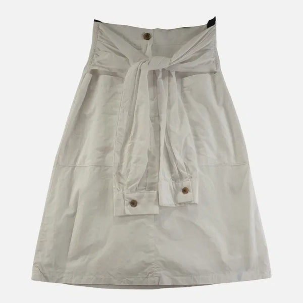 [BUNJANG] Women's White Skirt (28 inch) / 화이트 여자 스커트 28인치 N9886
