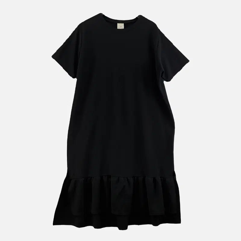 [BUNJANG] Women's Black Dress (Free Size) / 블랙 여자 원피스 FREE N9947