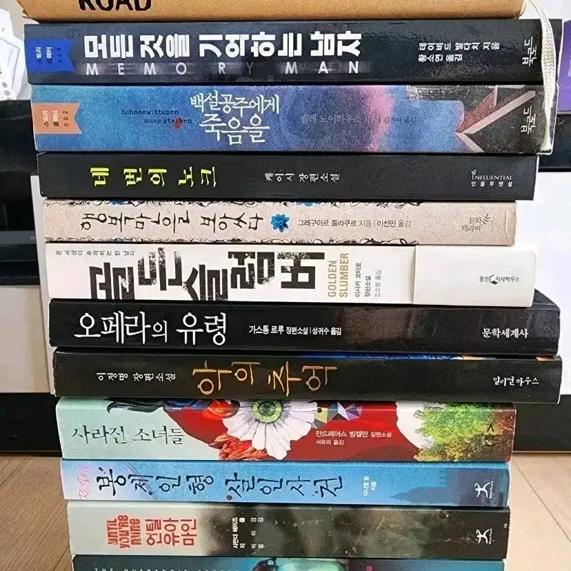 [BUNJANG] Mystery, Thriller, and Crime Novels Bundle / 추리 심리 미스터리 범죄 스릴러 소설 (골든 슬럼버/ 봉제인형 살인 사건 / 로드 / 모든 것을 기억하는 남자 / 백설공주에게 죽음을 / 네 번의 노크 / 사라진 소녀들 등)