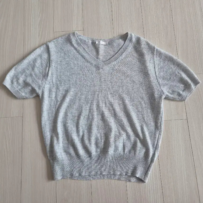 [BUNJANG] Women's Summer Short Sleeve Knit Top / 여성 여름 반팔 니트