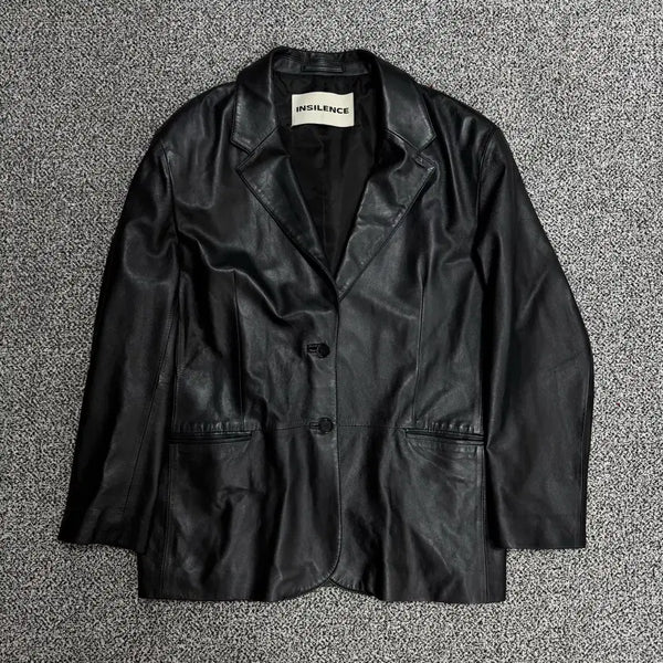 [BUNJANG] In Silence 24FW Lambskin Leather Jacket / 인사일런스 24fw 양가죽 자켓