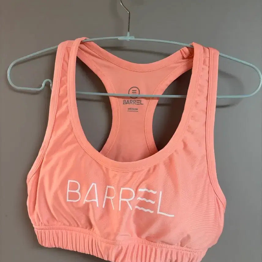 [BUNJANG] Barrel Sports Bra Medium Pink / 배럴 스포츠 브라 핑크