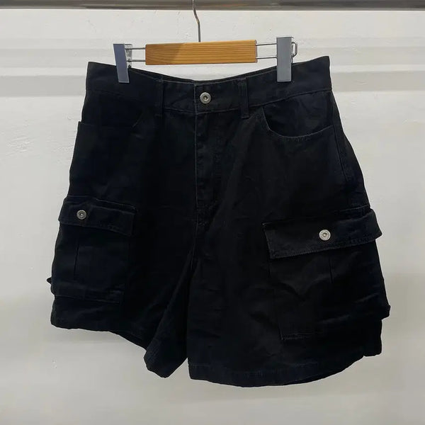 [BUNJANG] Prizmworks Denim Cargo Shorts / 32인치)프리즘웍스 데님 카고 반바지