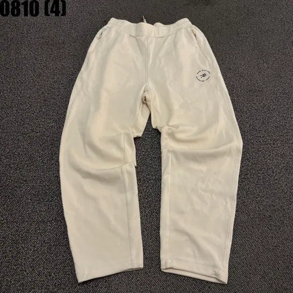 [BUNJANG] New Balance Ivory Sweatpants S / 뉴발란스 아이보리색 스웻팬츠 S 0810