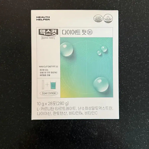 [BUNJANG] Maxcut Emerald Water Diet Fit 3.1 (44 Sachets) / 맥스컷 에메랄드 워터 다이어트핏 3.1 (총 44봉)