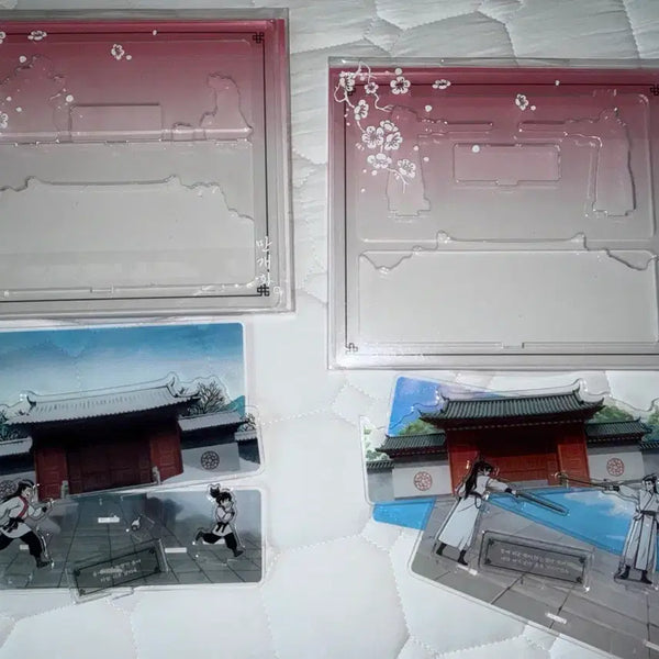 [BUNJANG] Hwagui Official Diorama Acrylic Stand Bundle Set (Winter/Summer) / 겨울 여름 일괄 화귀 공식 디오라마 아크릴 스탠드 화산귀환