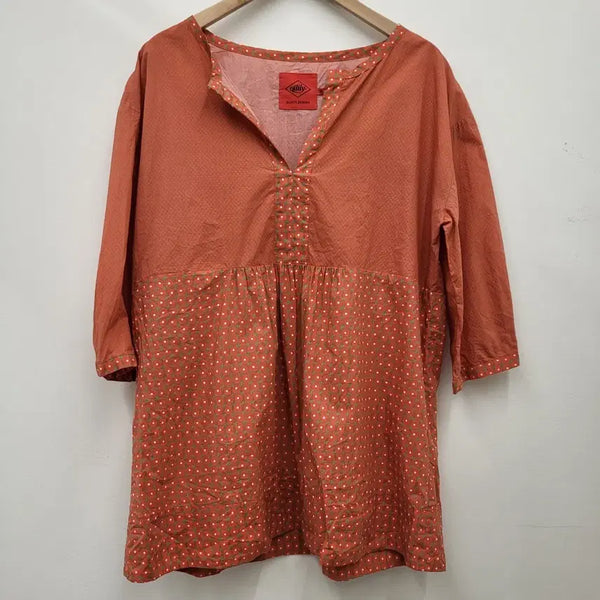 [BUNJANG] Oilily Pattern Blouse - Size M / 오일릴리 패턴 블라우스