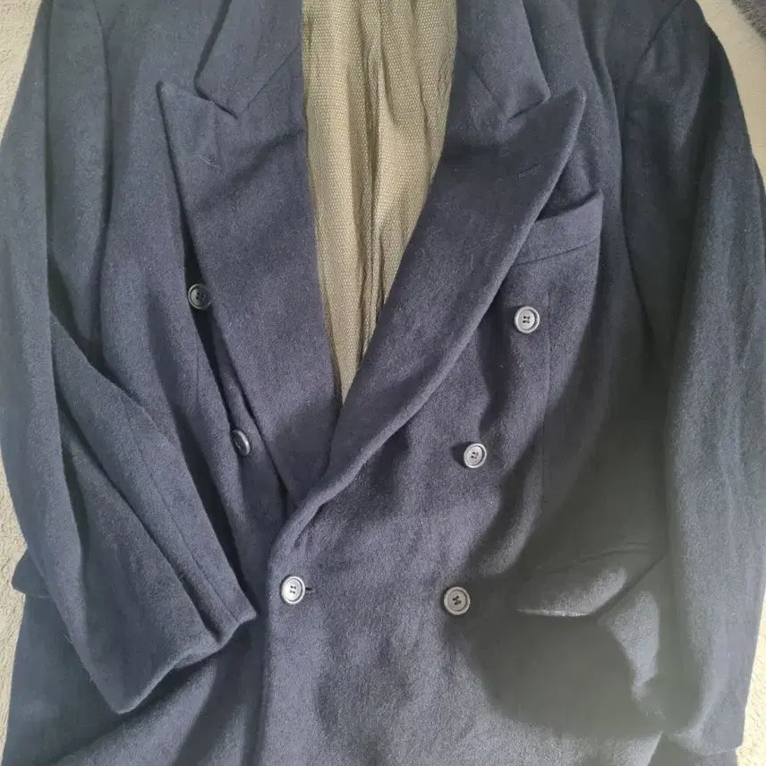 [BUNJANG] Hugo Boss Wool Cashmere Double Jacket / 휴고보스 울캐시미어 더블자켓 made in west germany