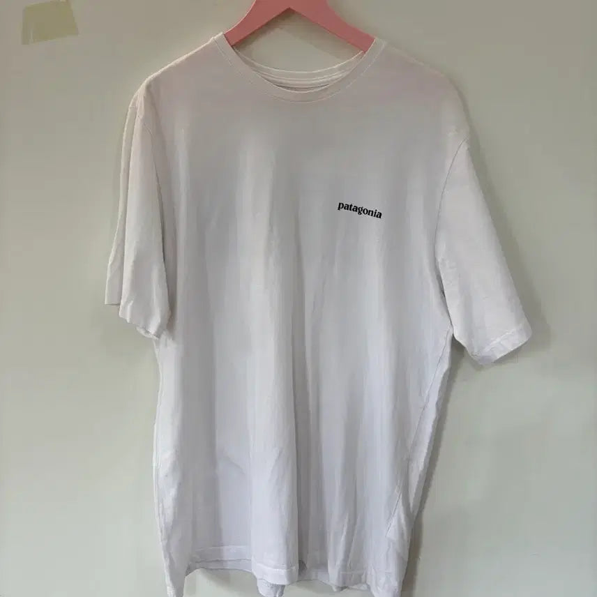 [BUNJANG] Patagonia Short Sleeve T-Shirt White / 파타고니아 반팔 티셔츠 화이트