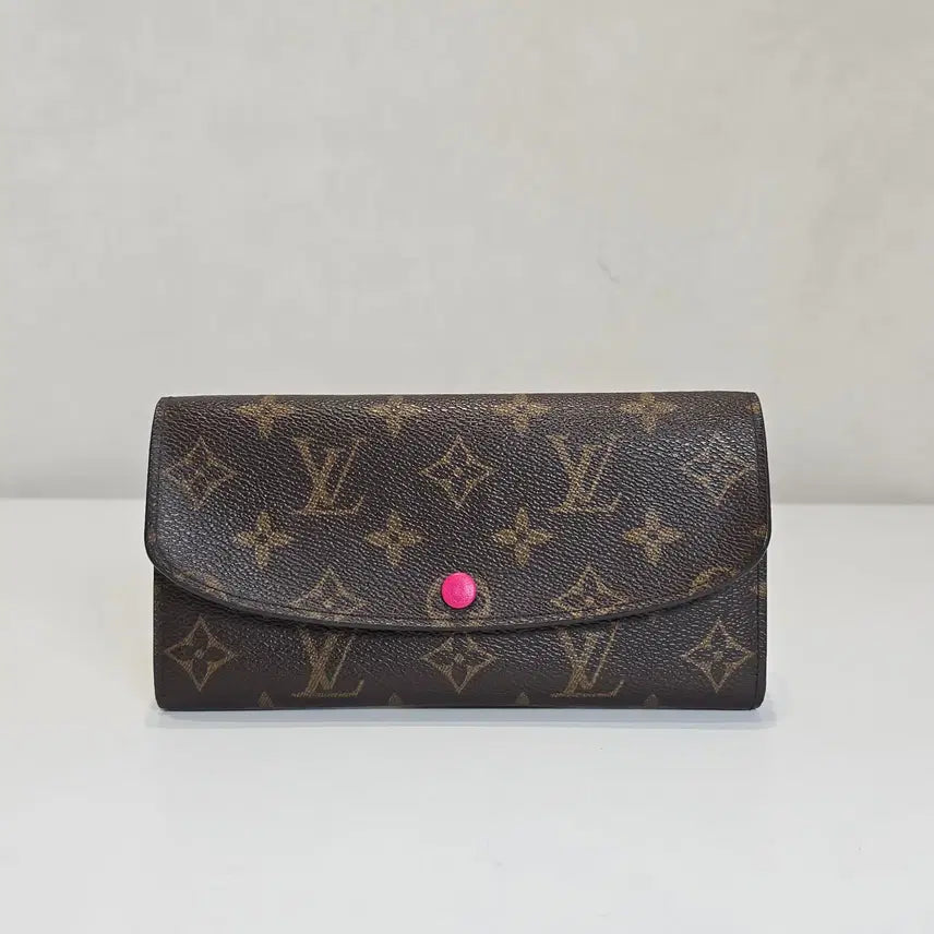 [BUNJANG] Louis Vuitton Monogram Emily Long Wallet M60697 / [럭스올] 루이비통 모노그램 에밀리 장지갑 M60697