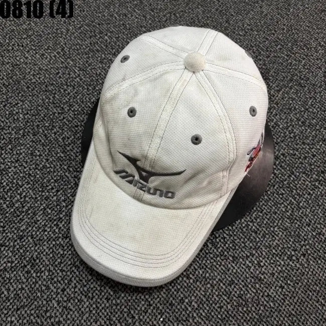 [BUNJANG] Mizuno White Ball Cap / 미즈노 볼캡 화이트 0810