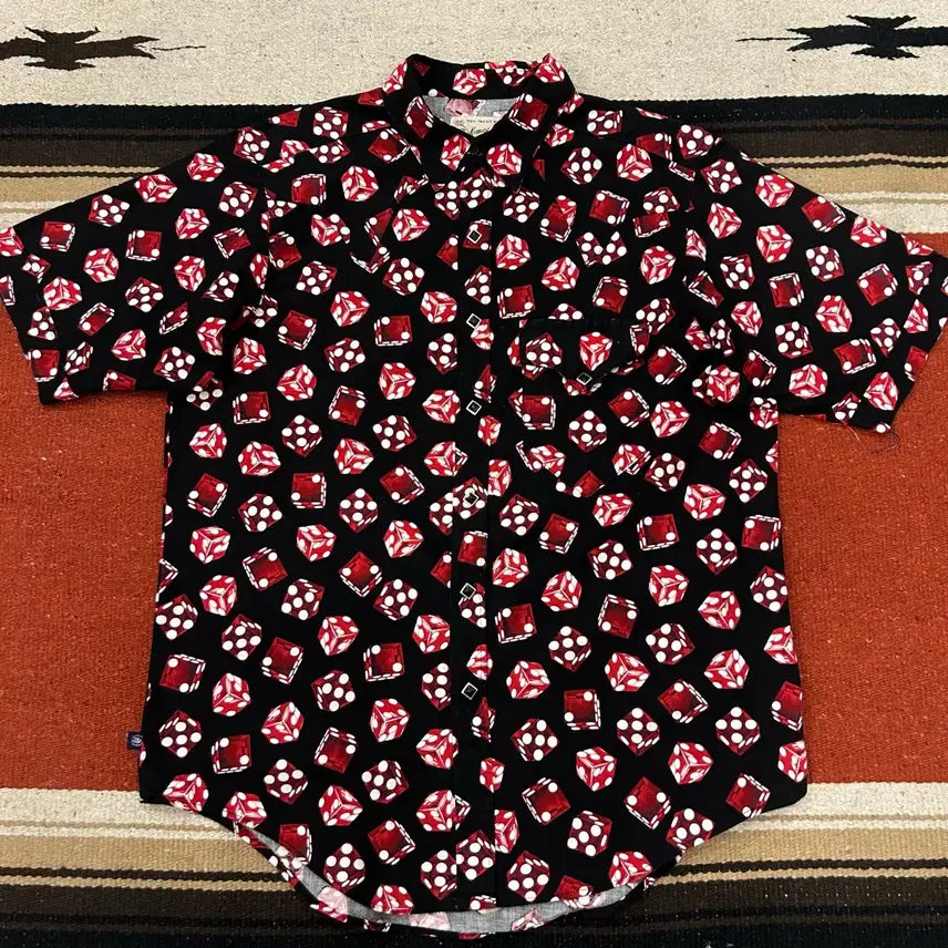 [BUNJANG] Rockmount Western Shirt / 락마운트 반팔 웨스턴셔츠