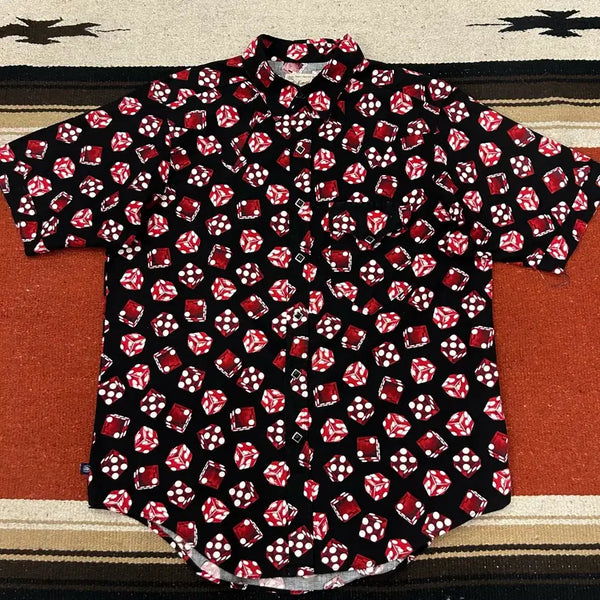 [BUNJANG] Rockmount Western Shirt / 락마운트 반팔 웨스턴셔츠