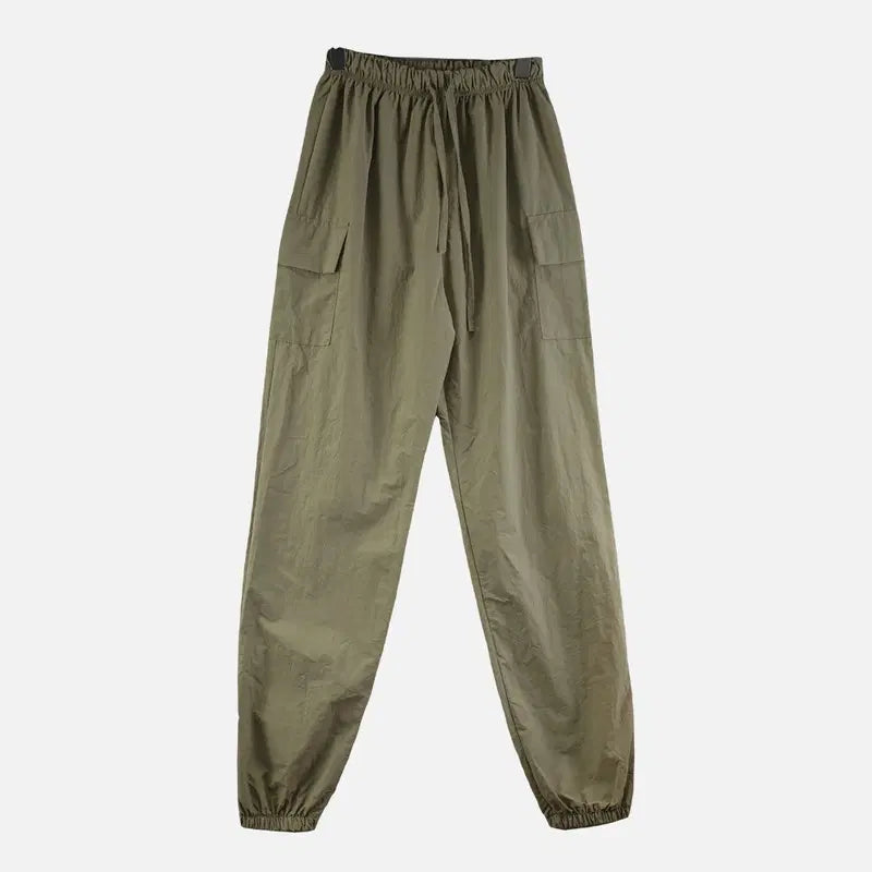 [BUNJANG] Khaki Women's Pants FREE / 카키 여자 바지 FREE N9887