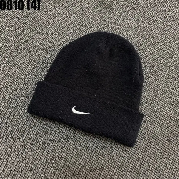 [BUNJANG] Nike Swoosh Knit Beanie Black 0810 / 나이키 스우시 니트 비니 블랙 0810