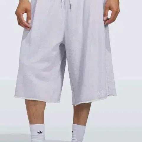 [BUNJANG] Adidas Graphic Shorts Light Grey KT7876 / 아디다스 그래픽 쇼츠 라이트그레이 KT7876